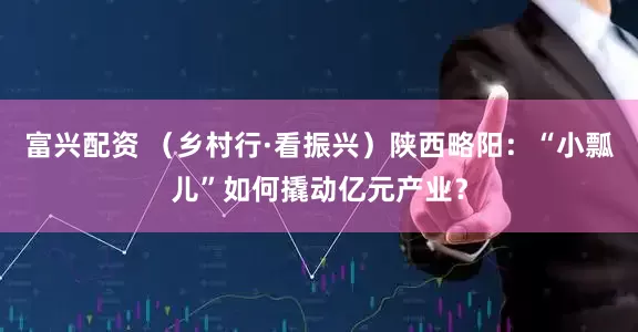 富兴配资 （乡村行·看振兴）陕西略阳：“小瓢儿”如何撬动亿元产业？