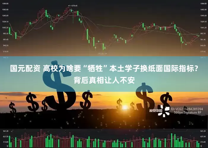 国元配资 高校为啥要“牺牲”本土学子换纸面国际指标？背后真相让人不安